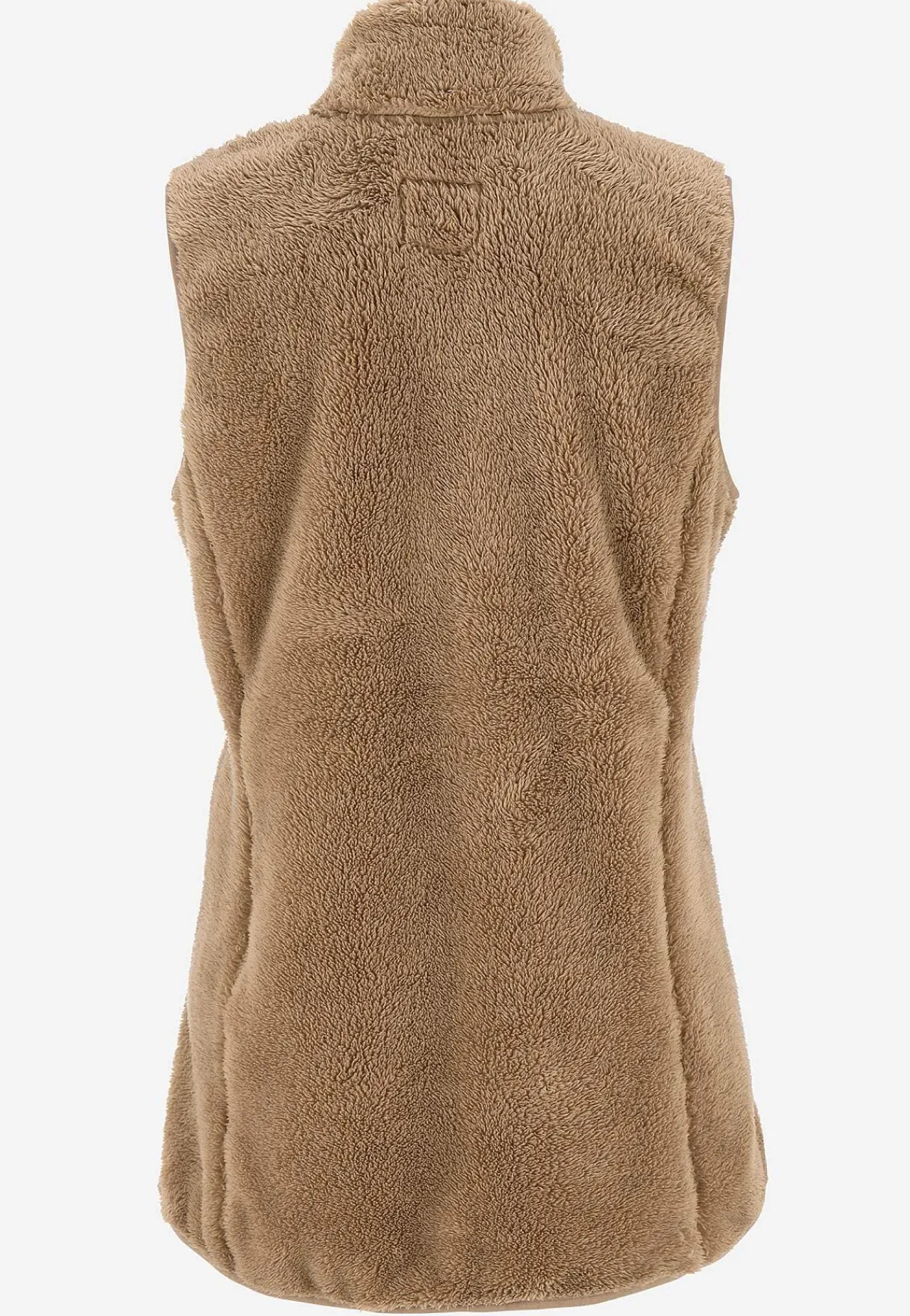 Veste|Overtøj Og Jakker- Fleecevest med lommer Nougat
