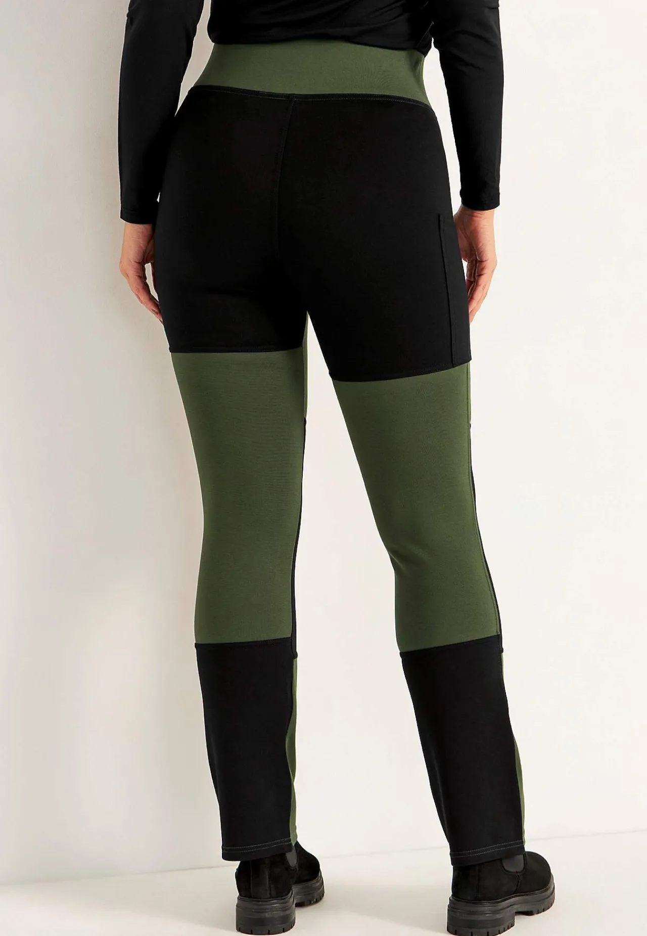 Lige Bukser|Fritidsbukser-Cellbes of Sweden Fritidsbukser med lige ben Mørkegrøn