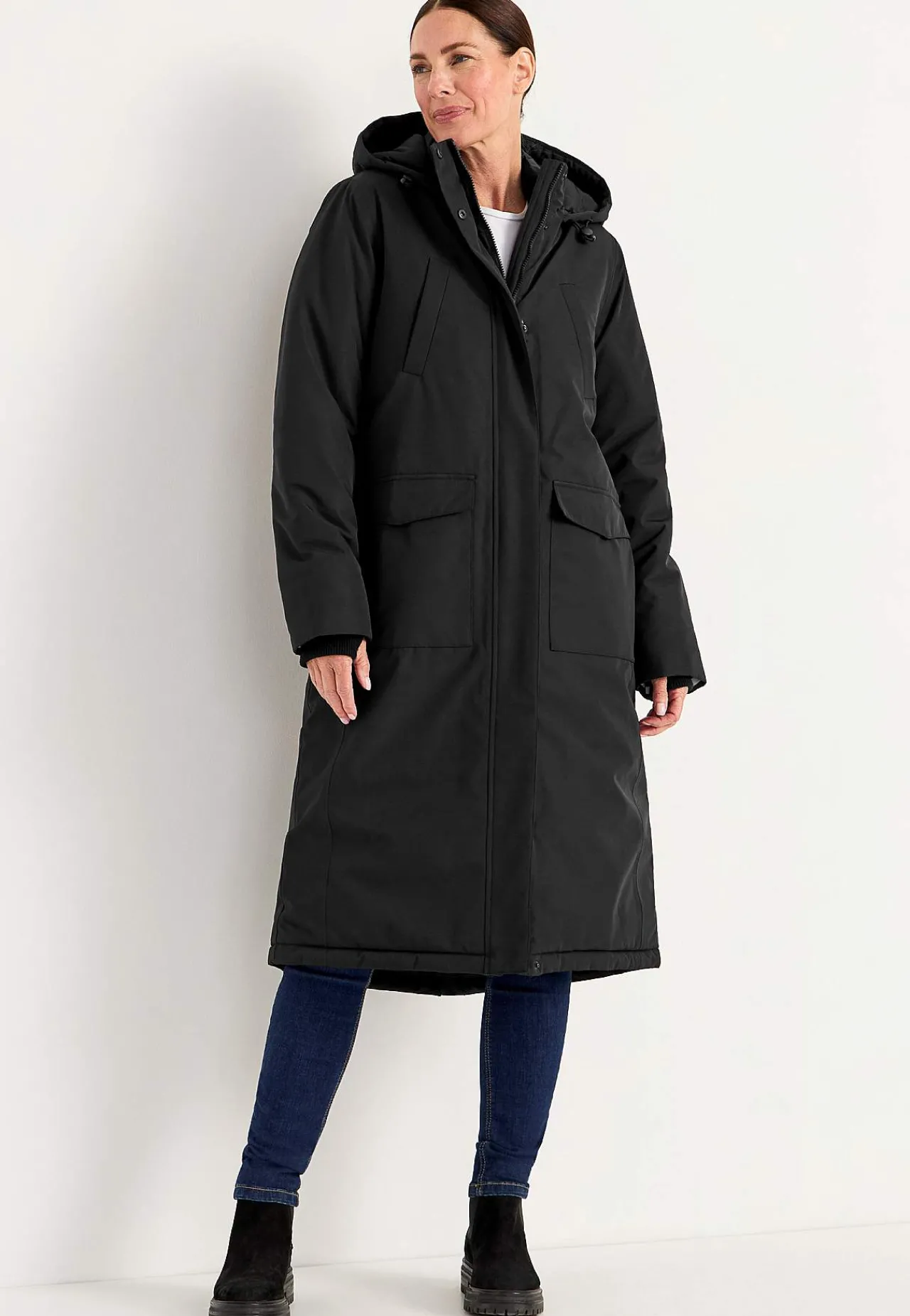 Parkacoats|Frakker-Cellbes of Sweden Funktionel, varmt foret, lang parka | Cellbes