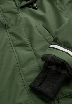 Parkacoats|Frakker-Cellbes of Sweden Funktionel, varmt foret, lang parka Mørkegrøn