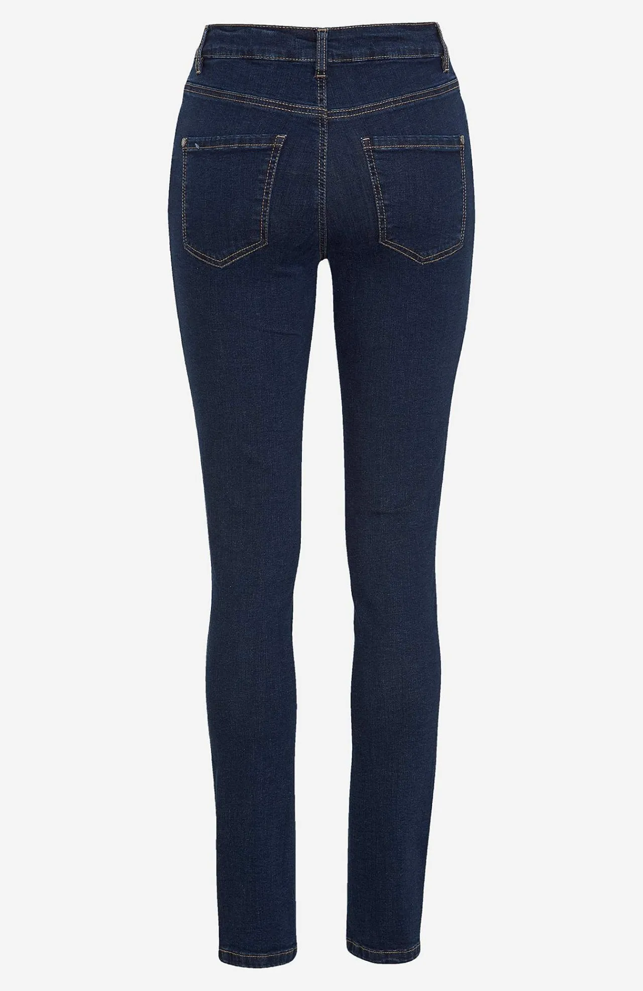 Høj Talje|Flere Længder-Cellbes of Sweden Jeans i denim med superstræk Ella Mørk denim / Ikke vasket