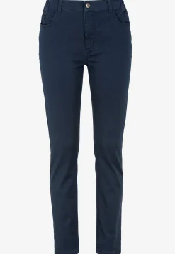 Lige Bukser|Bukser Og Leggings-Cellbes of Sweden Jeans med elastisk talje Marine