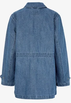 Forårsjakker|Denimjakker- Jeansjakke med lynlås | Cellbes