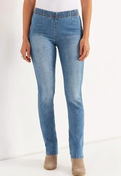 Flere Længder|Straight Fit-Cellbes of Sweden Jegging med smalt ben Lyseblå