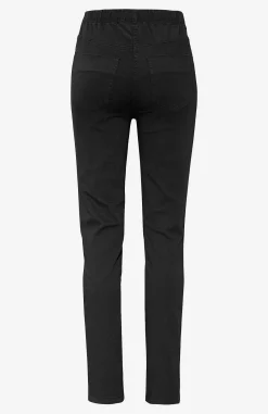 Flere Længder|Straight Fit- Jegging med smalt ben Sort