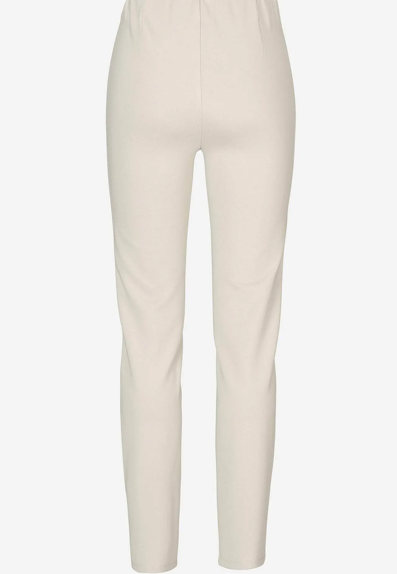 Festbukser|Festbukser-Cellbes of Sweden Jerseybukser med syede pressefolder Lisa Beige