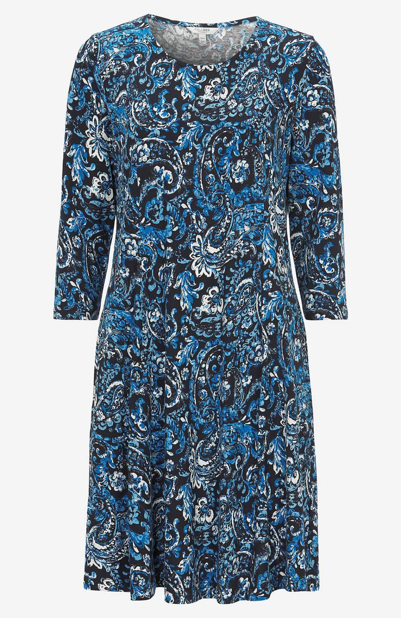 Korte Kjoler-Cellbes of Sweden Jerseykjole med lommer Blå / Paisley