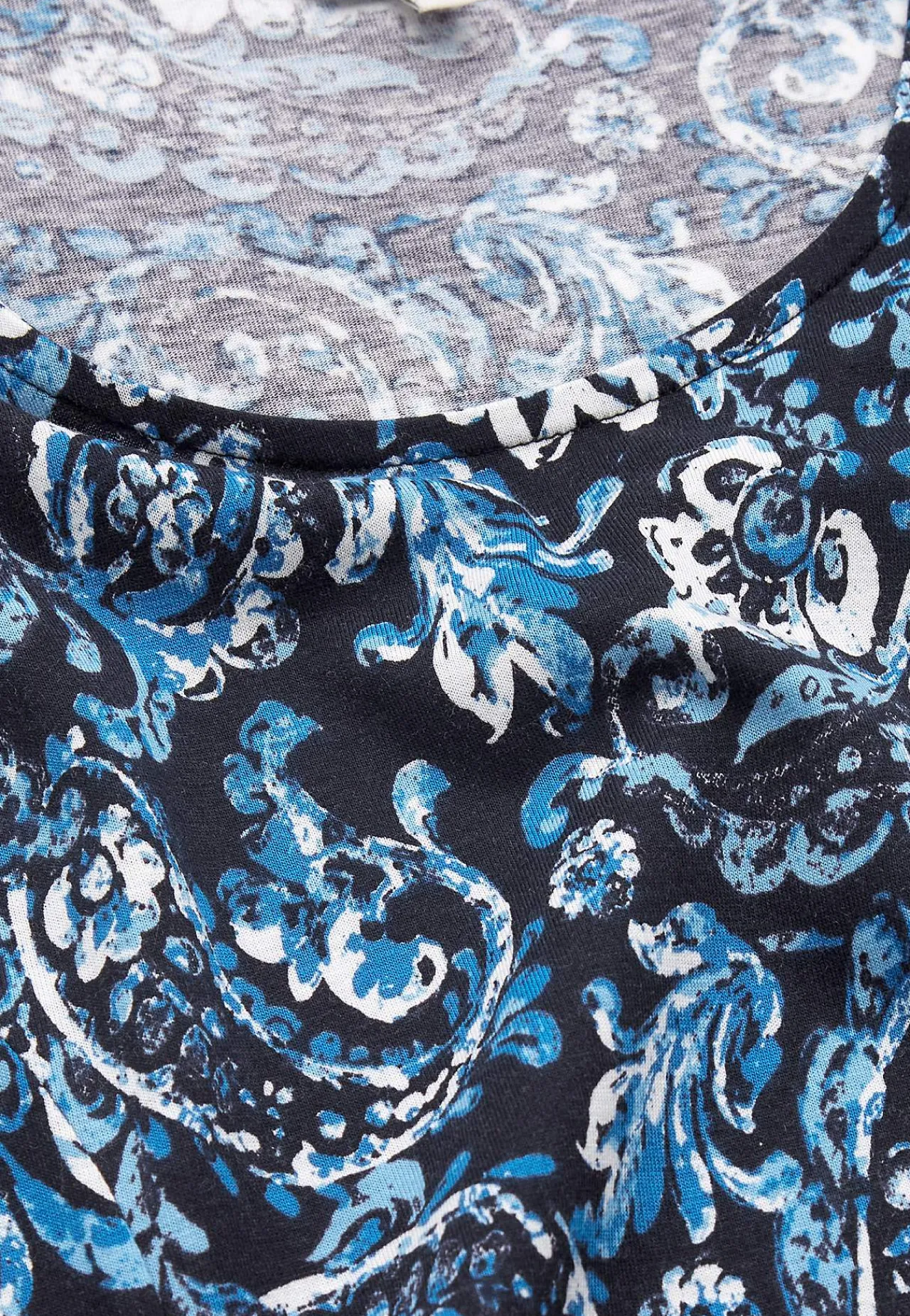Korte Kjoler-Cellbes of Sweden Jerseykjole med lommer Blå / Paisley