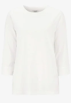 Toppe|Flerpak Toppe- Jerseytop i økologisk bomuld 2-pack Hvid + Marine