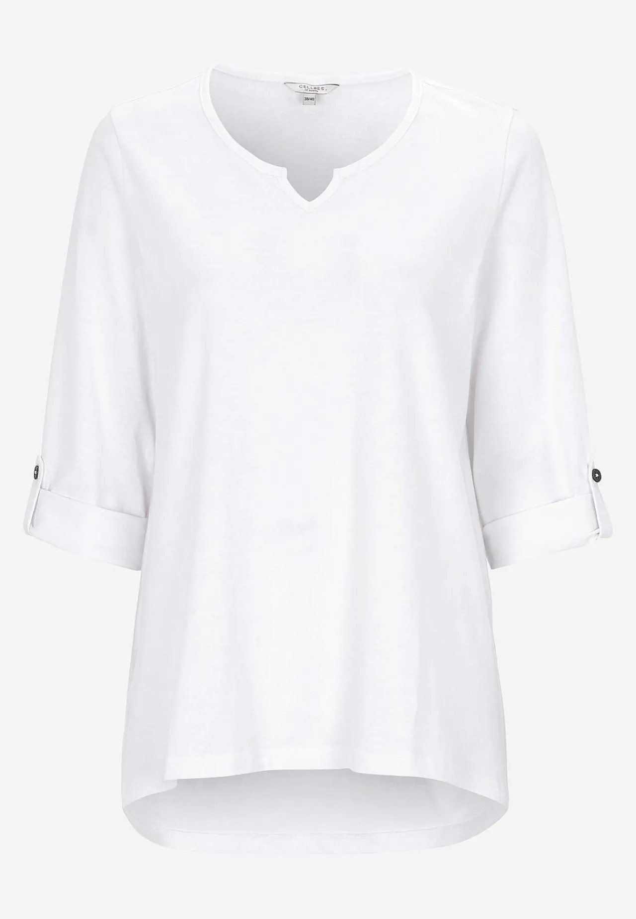 Toppe-Cellbes of Sweden Jerseytop med 3/4 lange ærmer Hvid