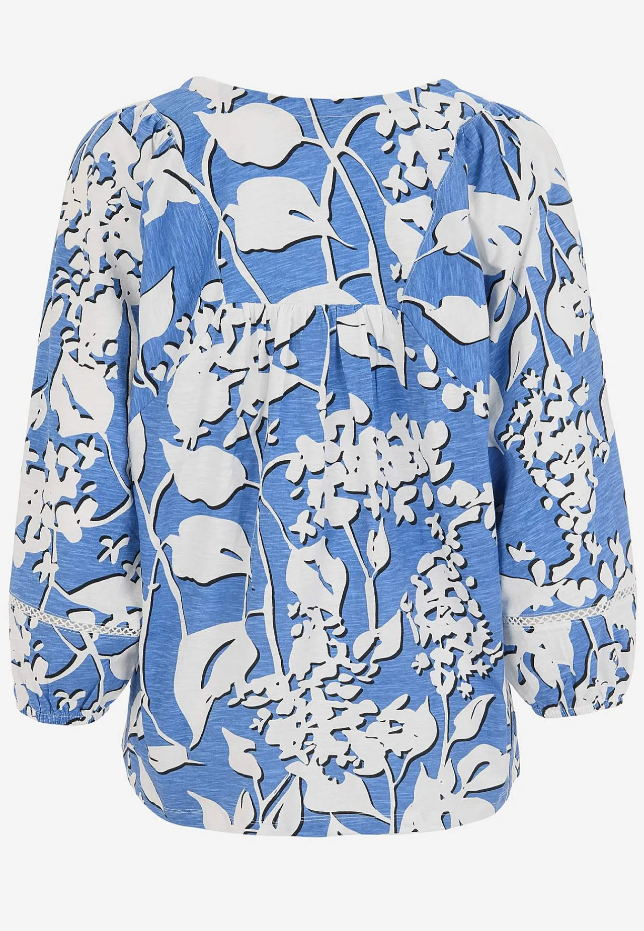 Mønstrede|Toppe-Cellbes of Sweden Jerseytop med boho stil Blå / Mønstret