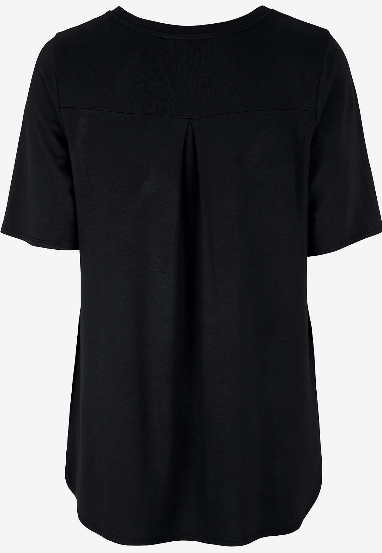 Toppe|T-Shirts-Cellbes of Sweden Jerseytop med korte ærmer Sort / Ensfarvet
