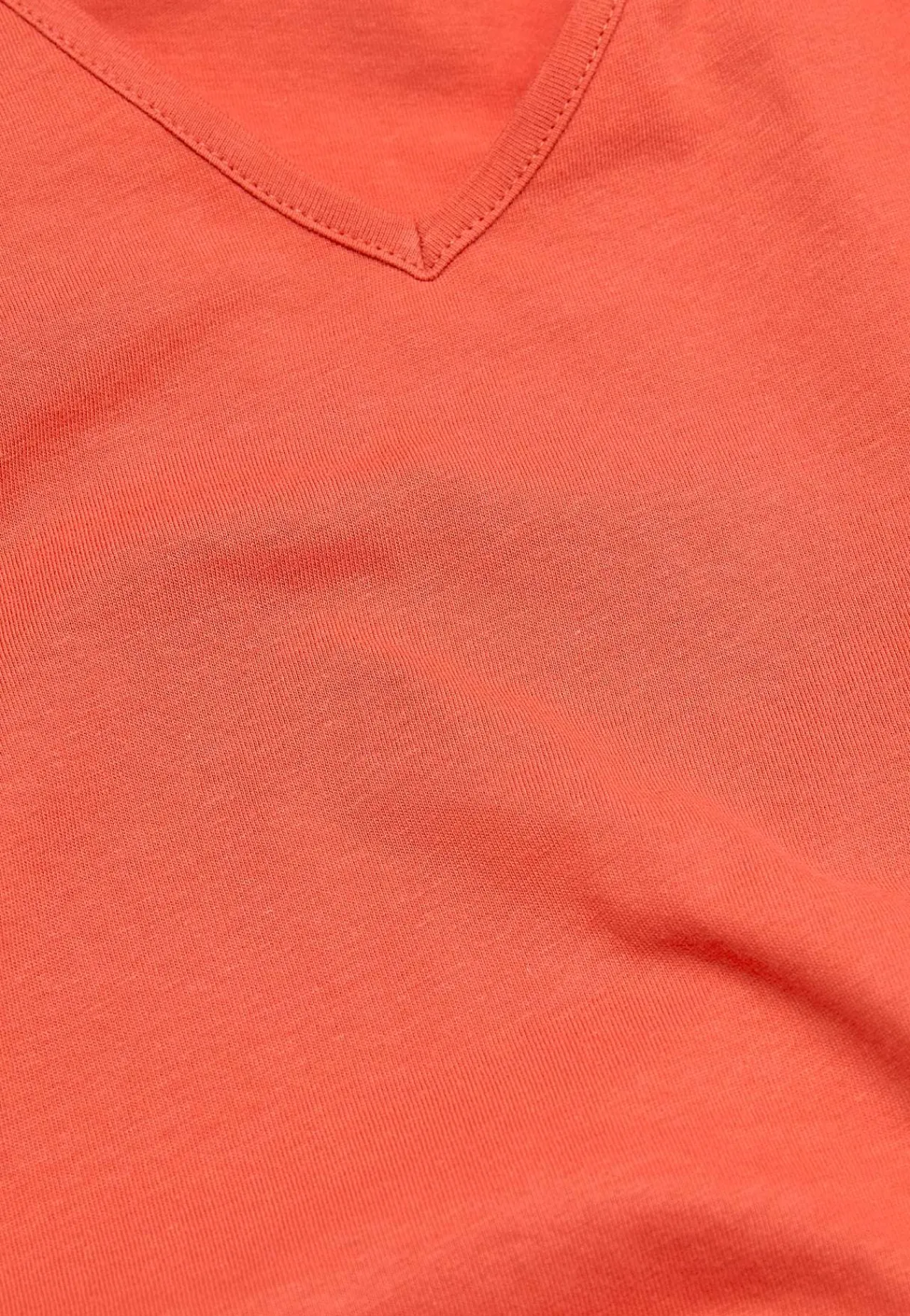 Toppe|T-Shirts- Jerseytop med raglanærme Alex 2-pack Mørk koral + Hvid
