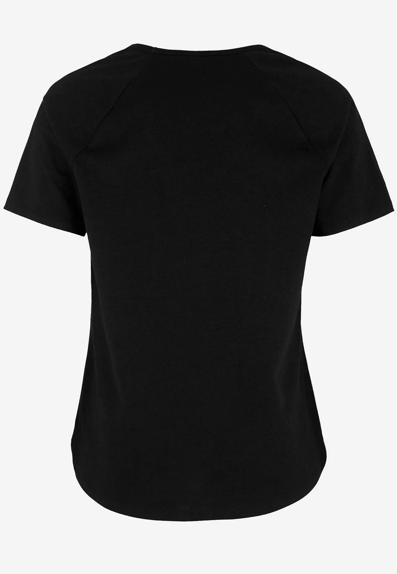 Toppe|T-Shirts- Jerseytop med raglanærme Alex 2-pack Hvid + Sort