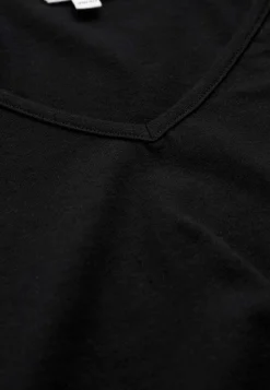 Toppe|T-Shirts- Jerseytop med raglanærme Alex 2-pack Hvid + Sort