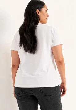 Toppe|T-Shirts- Jerseytop 2-pack Hvid + Sort