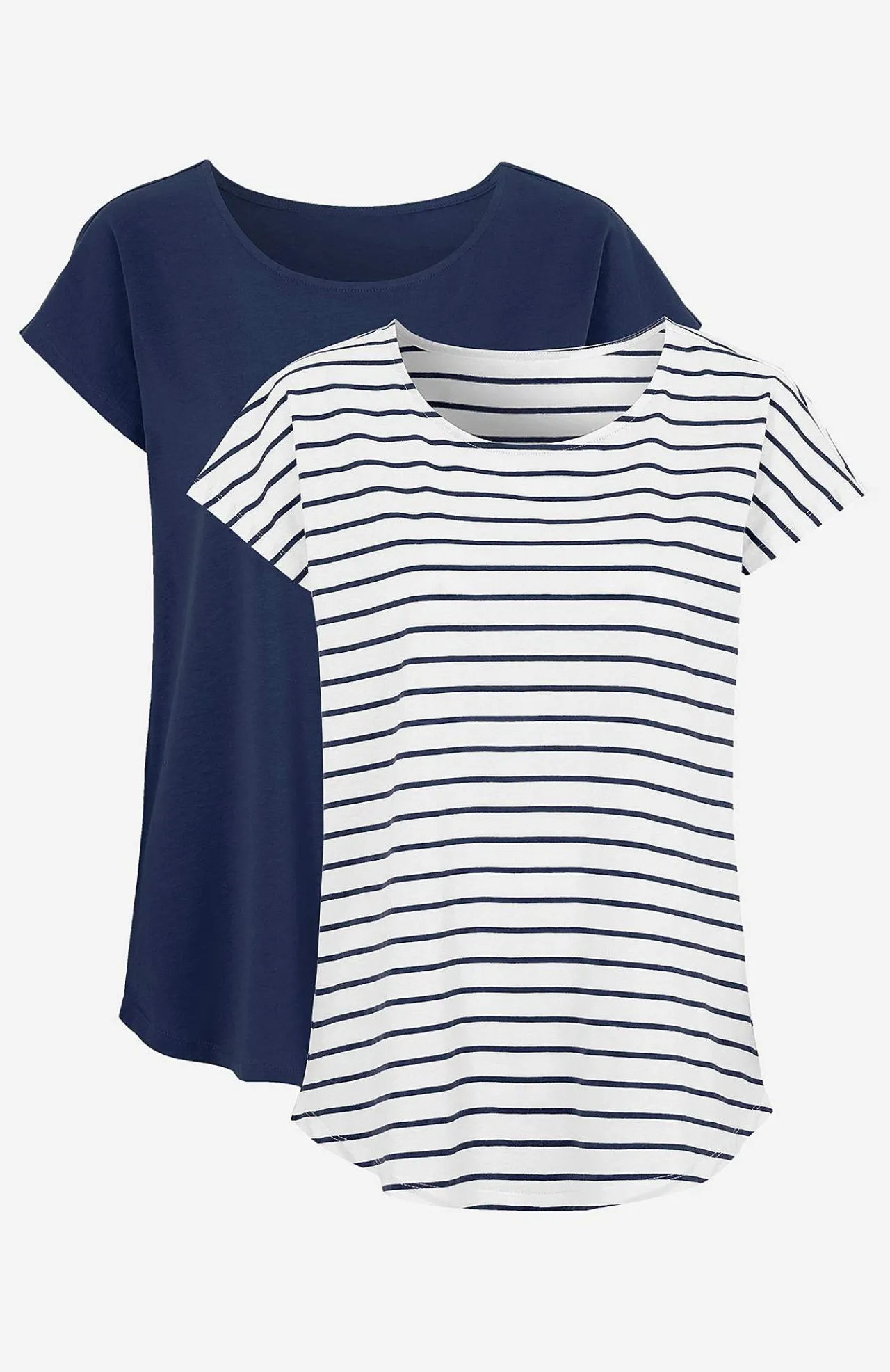Mønstrede|Toppe-Cellbes of Sweden Jerseytoppe med korte ærmer 2-pack | Cellbes
