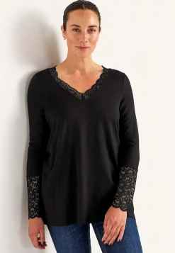 Festtunikaer|Festtunikaer-Cellbes of Sweden Jerseytunika med blondedetaljer | Cellbes