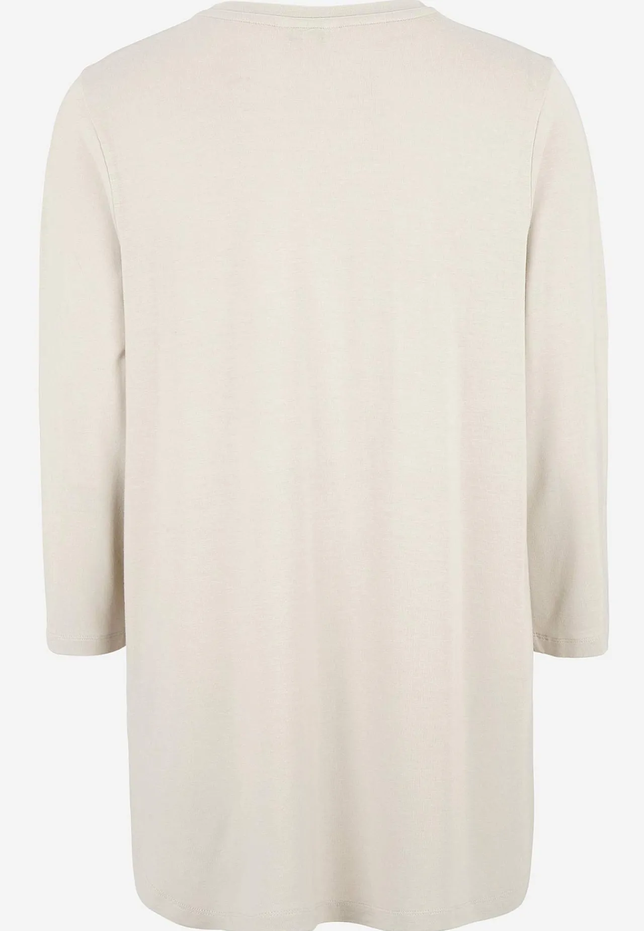 3/4 Ærmet|Festtunikaer-Cellbes of Sweden Jerseytunika med rhinstensdetaljer Lys beige