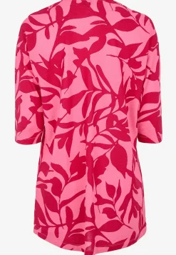 Mønstrede-Cellbes of Sweden Jerseytunika med rynkedetalje Rosa / Mønstret