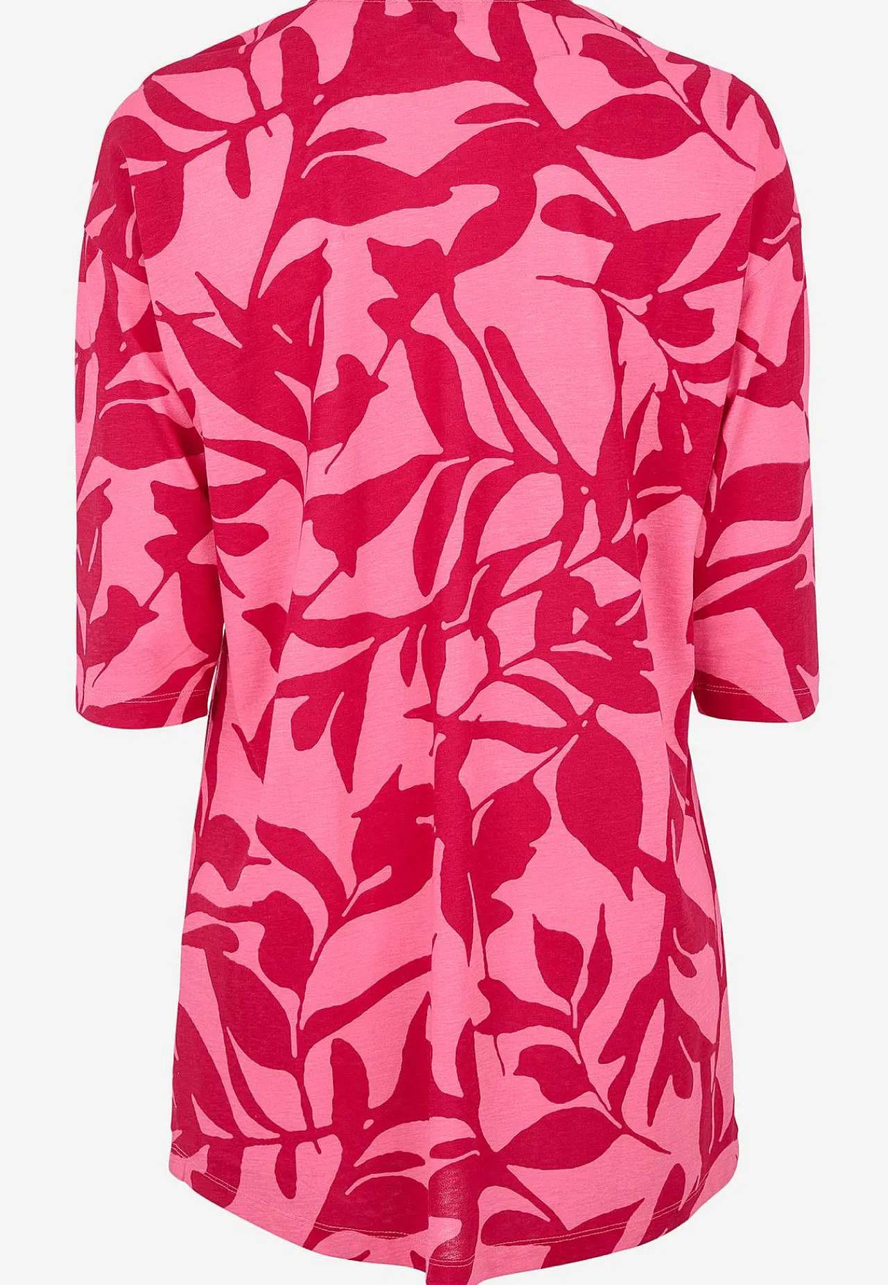 Mønstrede-Cellbes of Sweden Jerseytunika med rynkedetalje Rosa / Mønstret