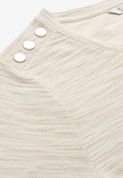 3/4 Ærmet-Cellbes of Sweden Jerseytunika med struktur Beige