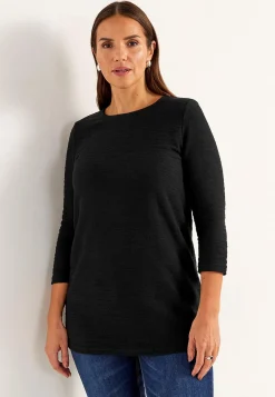 3/4 Ærmet-Cellbes of Sweden Jerseytunika med struktur | Cellbes