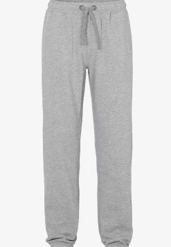 Bukser|Sweatpants-Cellbes of Sweden Joggingbukser med elastik på benafslutningerne Antracitgråmeleret