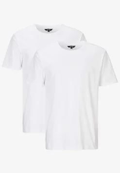 T-Shirts- Klassisk t-shirt 2-pack Hvid