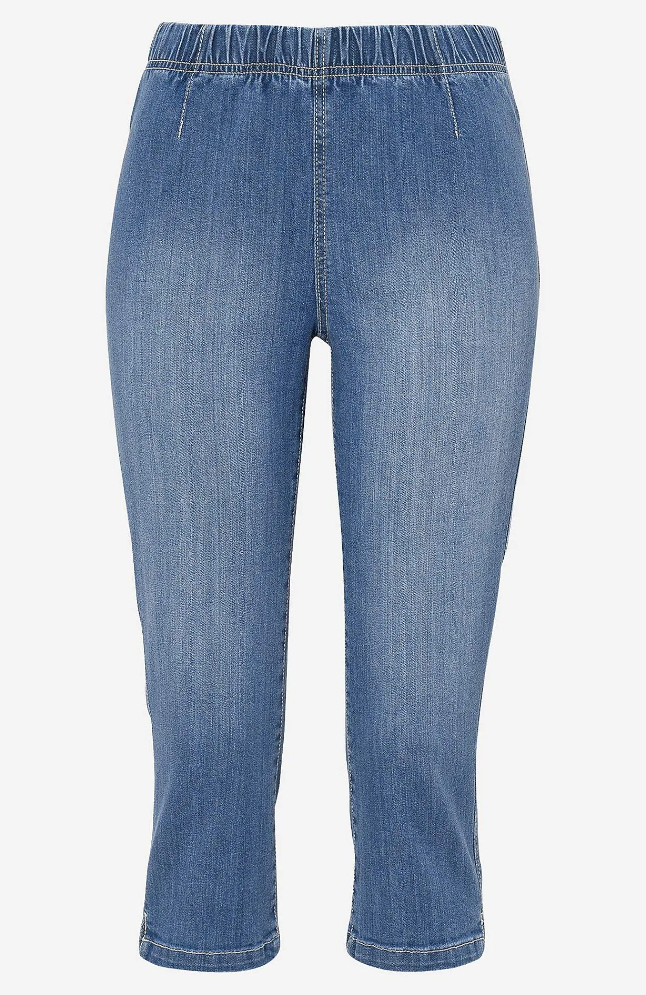 Forårsbukser|Capribukser-Cellbes of Sweden Komfortable capribukser Lyseblå / Denim