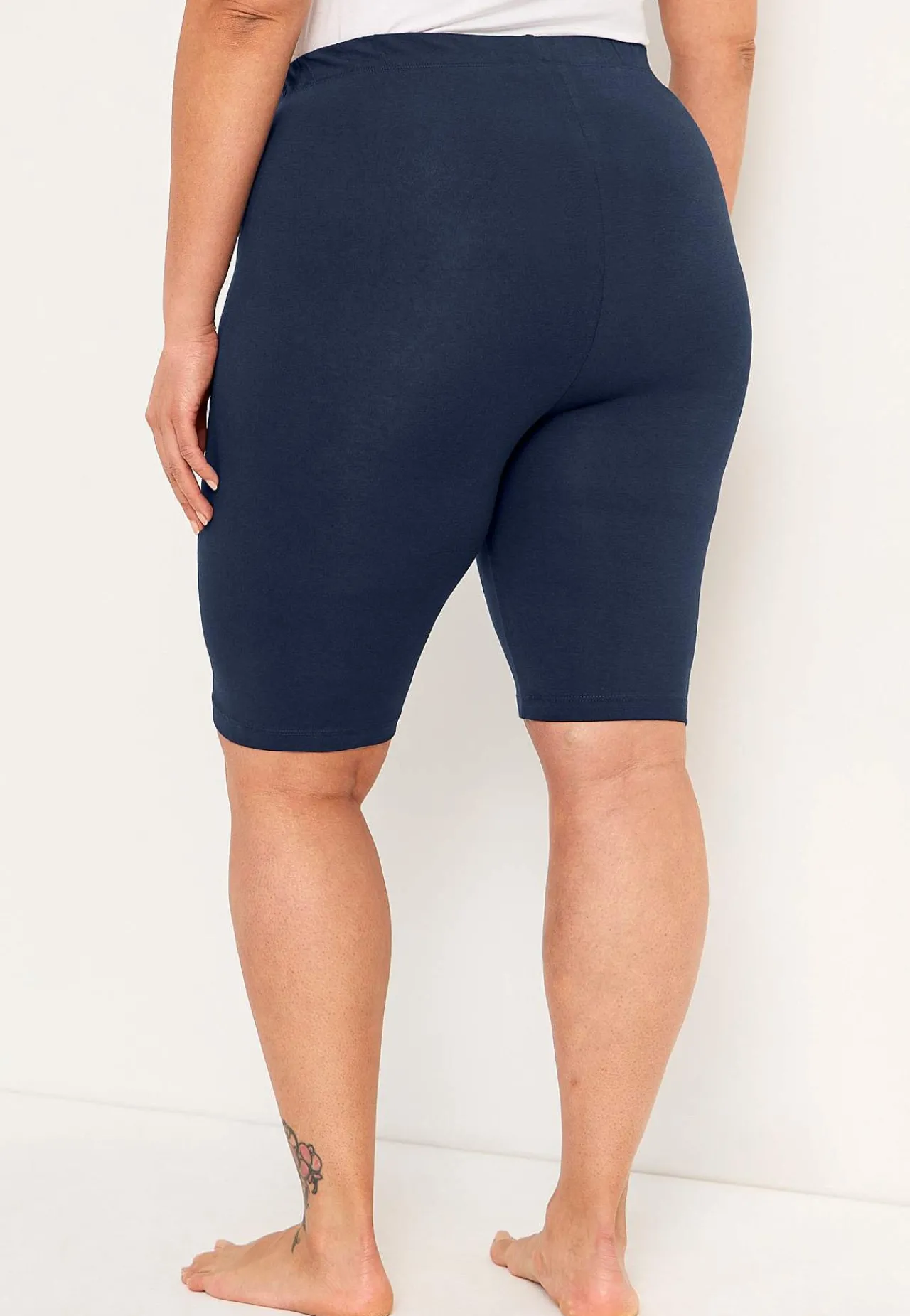Flerpak Leggings|Flerpak Leggings-Cellbes of Sweden Komfortable cykelshorts i økologisk bomuld 2-pack Marine + Sort