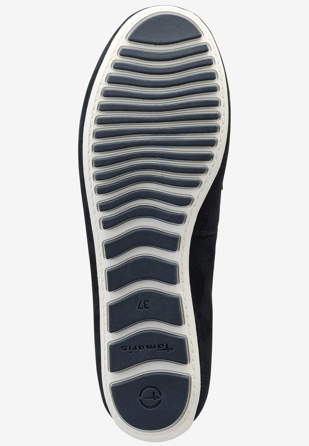 Lædersko|Loafers- Komfortable ruskindsloafers Marine