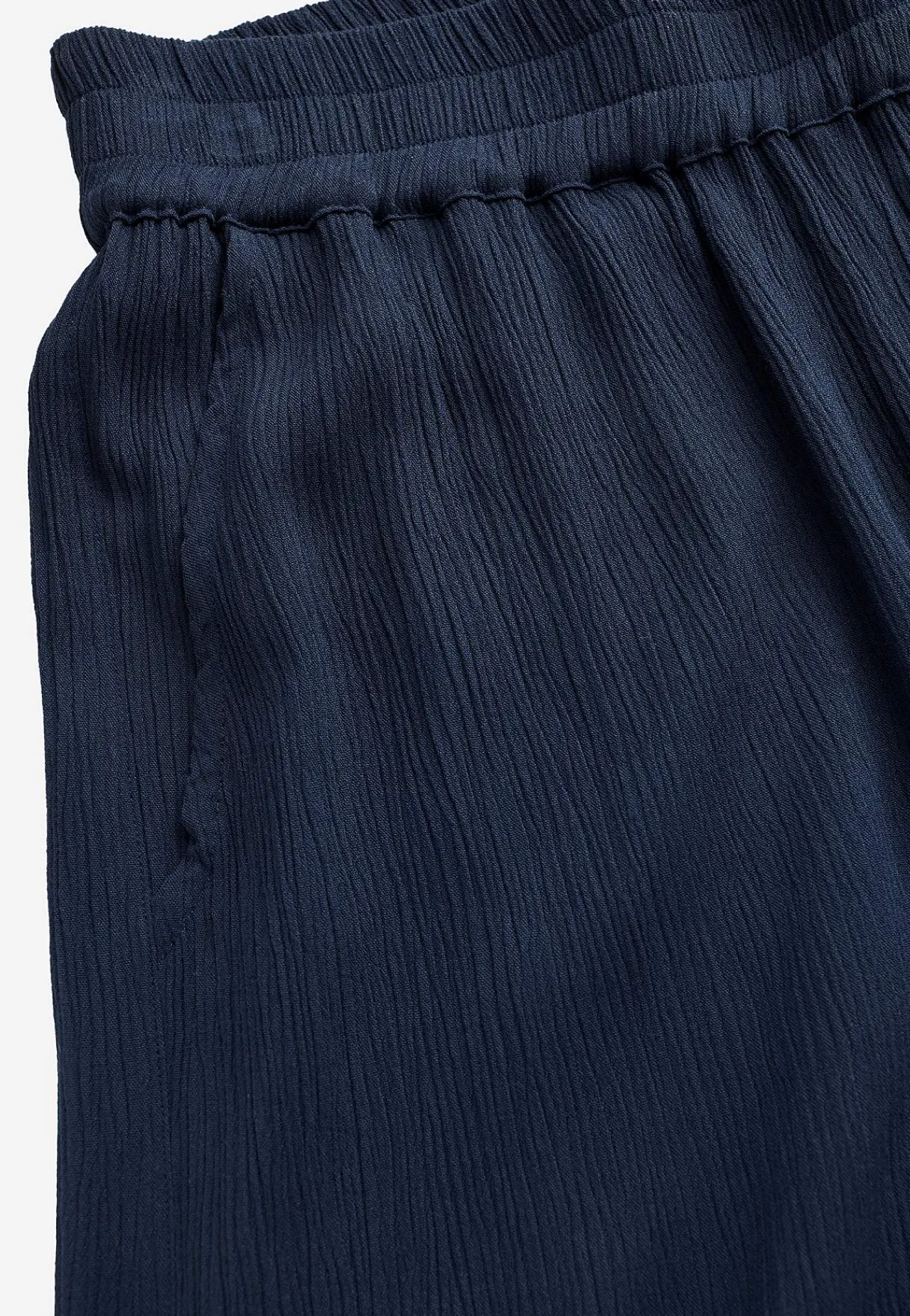 Forårsbukser|Culottes-Cellbes of Sweden Kreppede culottebukser Marine