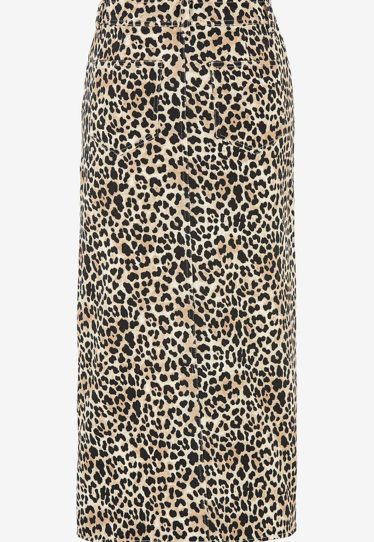 Nederdele-Soyaconcept Lang, twillkjole Leopard