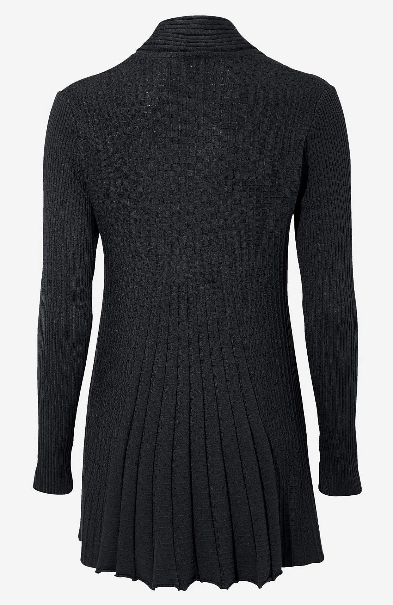 Cardiganer|Cardiganer-Freequent Lang, ribbet cardigan | Cellbes