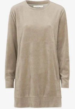 Undertøj|Nat- Og Hyggetøj-Cellbes of Sweden Lang velourtunika Beige