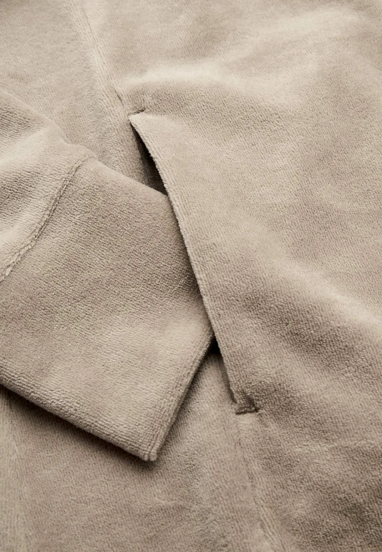 Undertøj|Nat- Og Hyggetøj-Cellbes of Sweden Lang velourtunika Beige