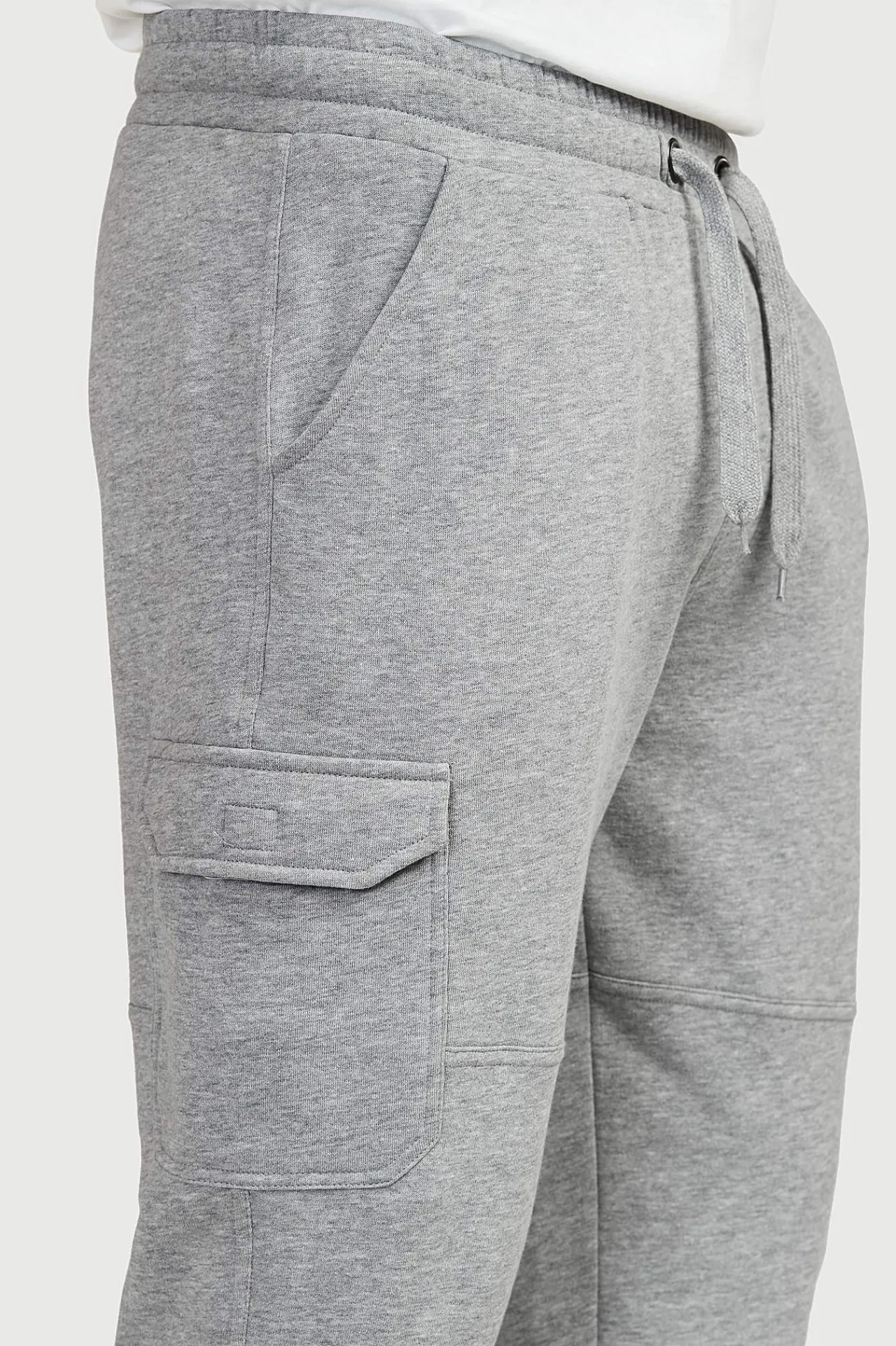 Shorts-Cellbes of Sweden Lange sweatshirt-shorts med cargolommer Gråmeleret