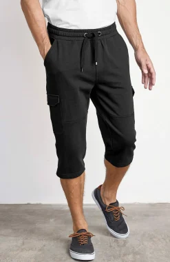 Shorts-Cellbes of Sweden Lange sweatshirt-shorts med cargolommer Sort