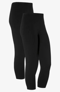 Caprileggings|Flerpak Leggings-Cellbes of Sweden Leggings Frida 2-pack Sort + Sort
