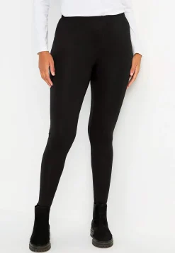 Bukser Og Leggings|Undertøj-Cellbes of Sweden Leggings i bomuld Fia Sort