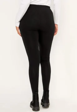 Flerpak Leggings|Flerpak Leggings- Leggings i bomuld Fia 2-pack Sort + Sort