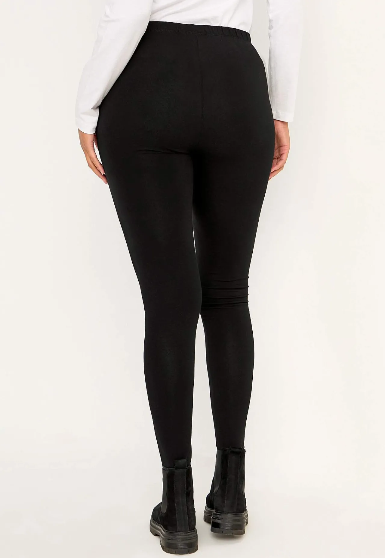 Flerpak Leggings|Flerpak Leggings- Leggings i bomuld Fia 2-pack Sort + Sort