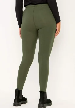 Flerpak Leggings|Flerpak Leggings-Cellbes of Sweden Leggings i bomuld Fia 2-pack Mørkegrøn + Sort
