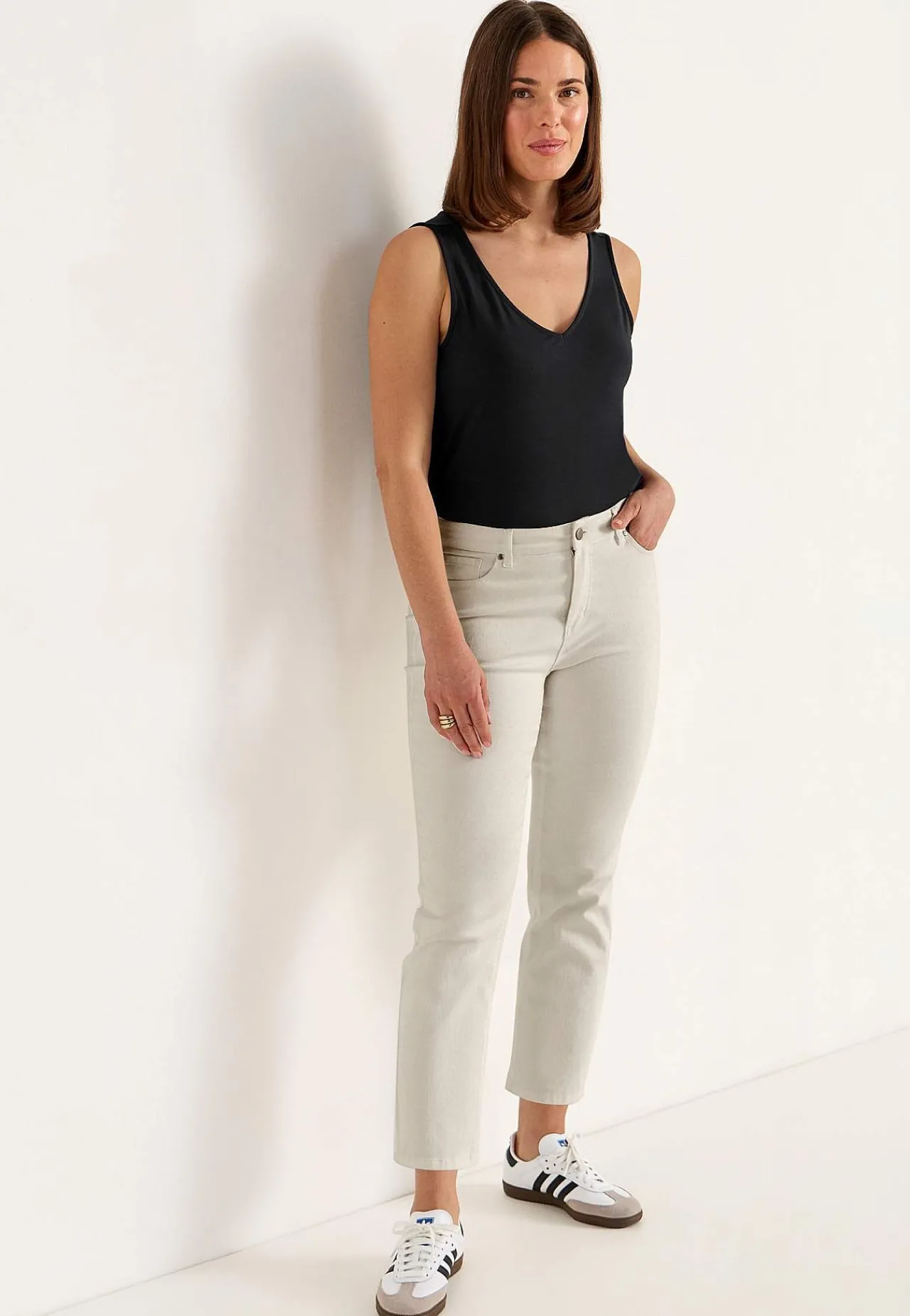 Ankelbukser|Lige Bukser-Cellbes of Sweden Lidt slankeree ankeljeans | Cellbes