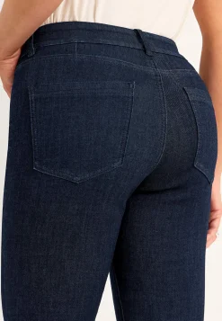 Lige Bukser|Høj Talje-Cellbes of Sweden Lige jeans i denim med superstræk Sara | Cellbes