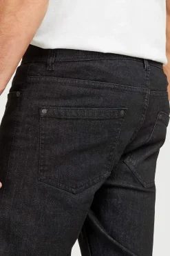 Regular Fit-Cellbes of Sweden Lige jeans med stræk Sort