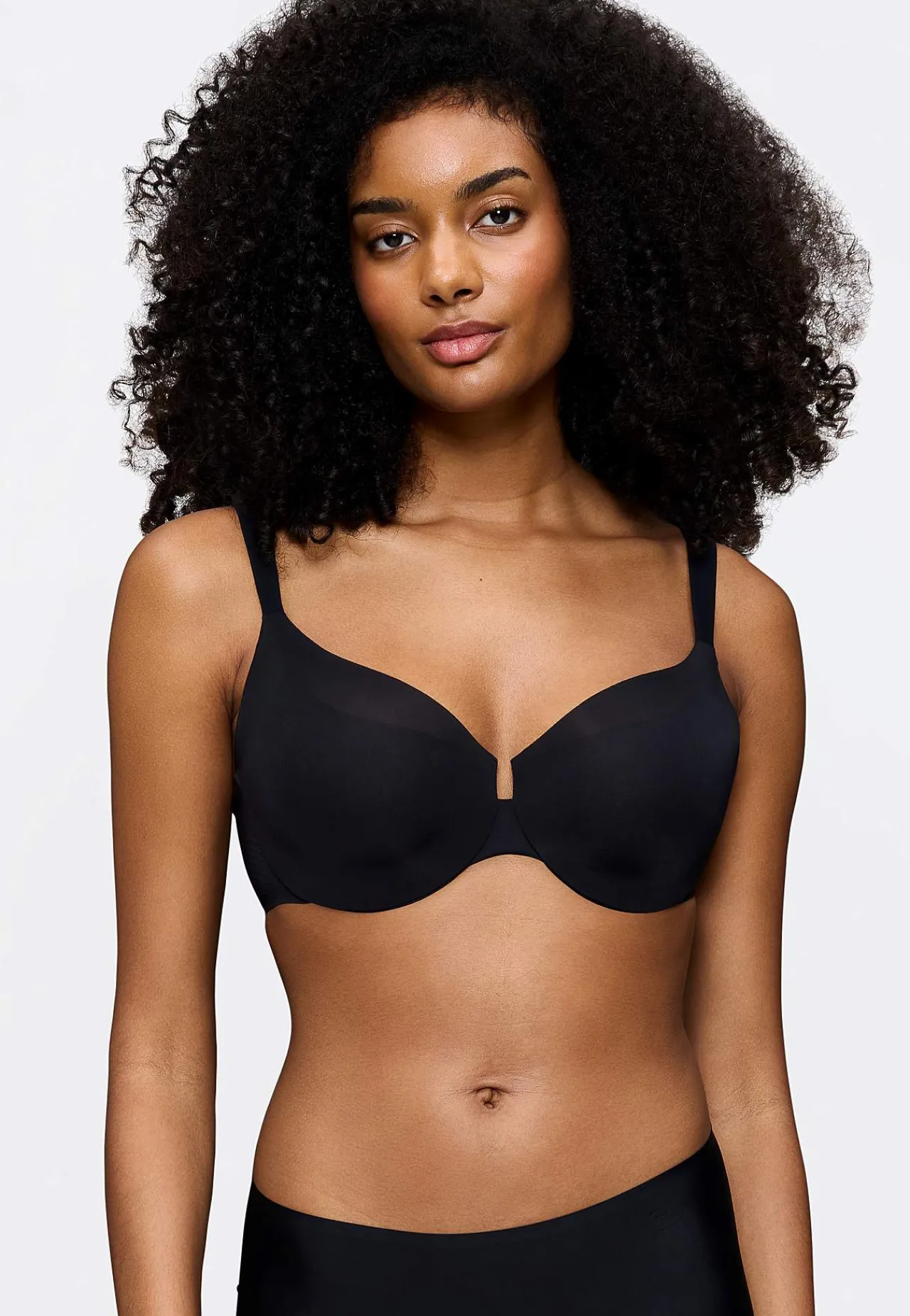 Undertøj|Bh-Triumph Minimizer-BH med bøjle Illusion Curve Sort