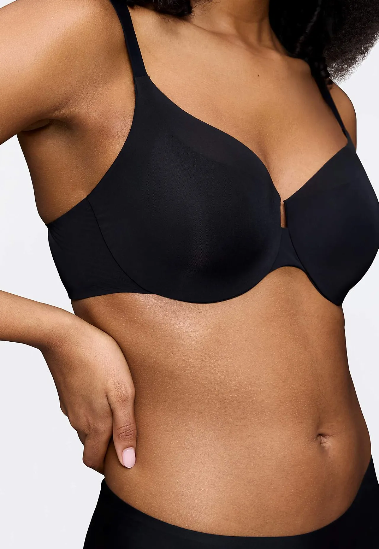 Undertøj|Bh-Triumph Minimizer-BH med bøjle Illusion Curve Sort