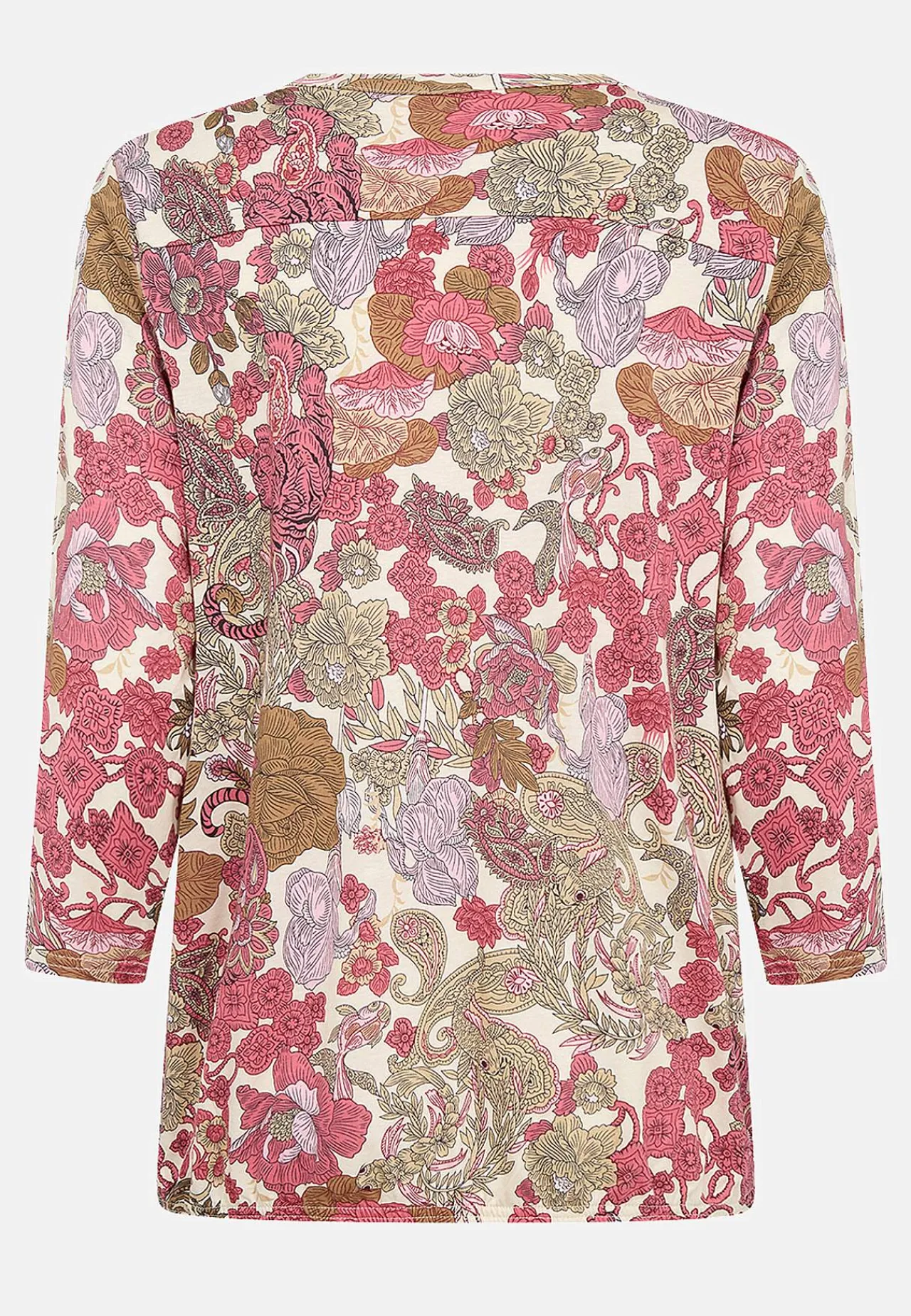 Toppe-Soyaconcept Mønstret jerseytop Rosa / Mønstret